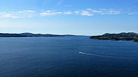 Viewpoint at Ranten in Salhusvegen