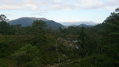 Møsnuken from trail down to Ulvenvatnet
