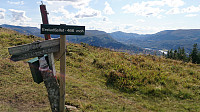The summit of Erstadfjellet