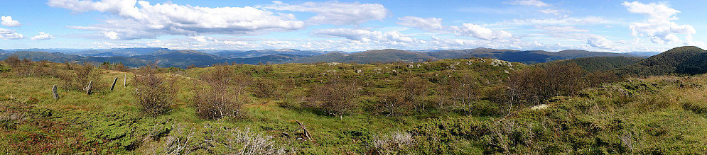 View from Erstadfjellet