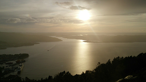West from Sandviksfjellet