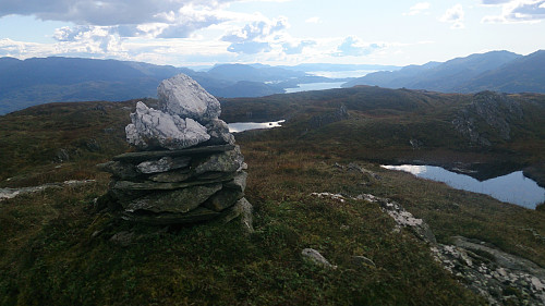 The cairn at Raudfjell