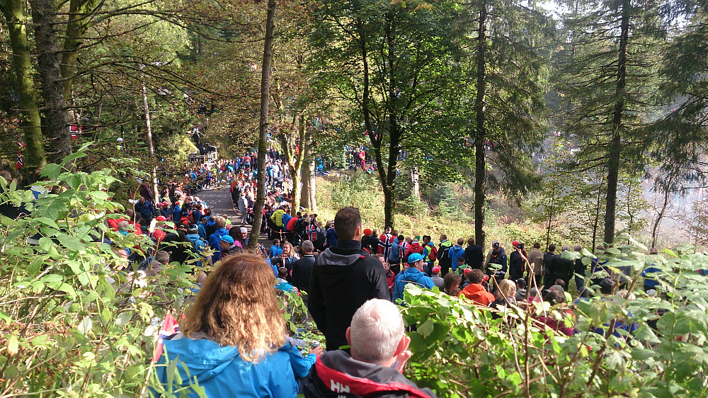 From the crossroads of the road coming down from Skomakerdiket
