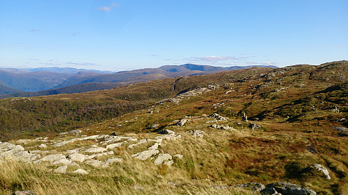 View towards Gullfjellet from Vikinghytten