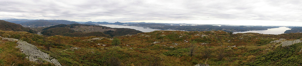 West from Nordgardsfjellet