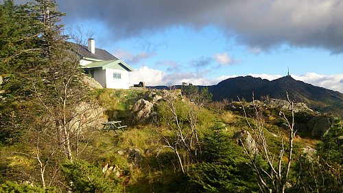 Fjellhytten with Ulriken in the background