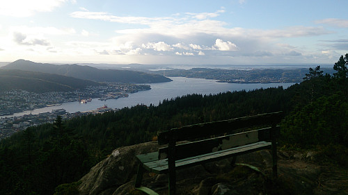 West from Søre Midtfjellet