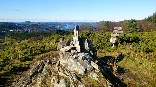 Northwest from Kvamsfjellet