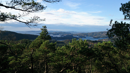 Towards Krokeide from Skogafjellet