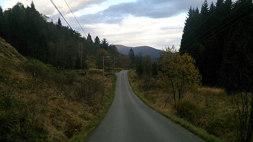 View from Langedalen towards Sveningen