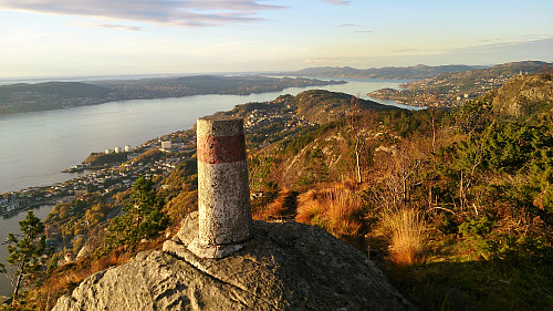 Trig marker north of Sandvikspilen