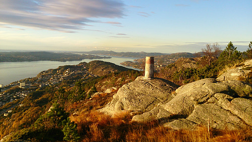 Trig marker north of Sandvikspilen