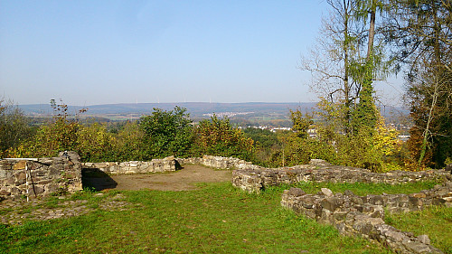View from Burg Dagstuhl