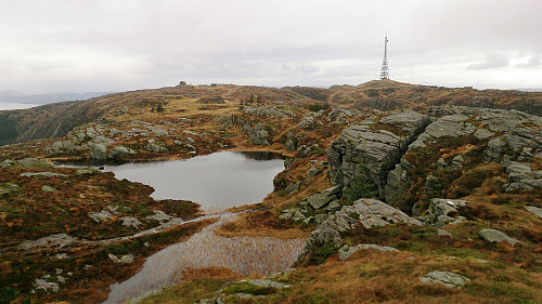 View towards Rundemanen from Blåmanen Nord