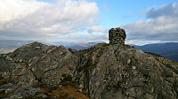 The cairn at Sauafjellet
