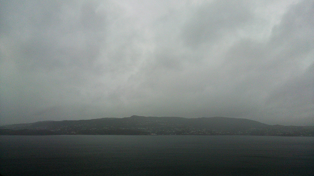 View towards Askøy at the end of the hike