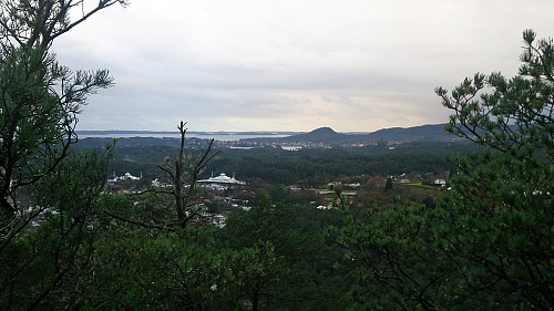 Towards Haljem fergekai from Stordalsåsen