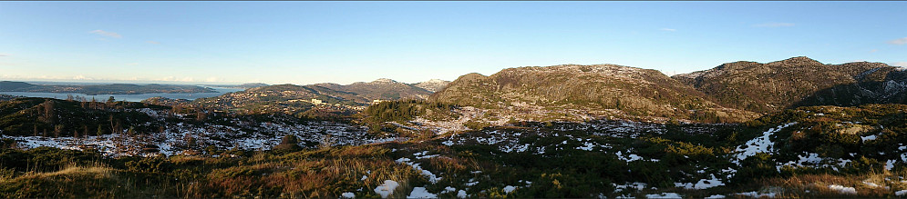 View from Slettafjellet