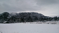 Borgafjellet from Tøsdal
