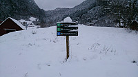 Signs at Tøsdal