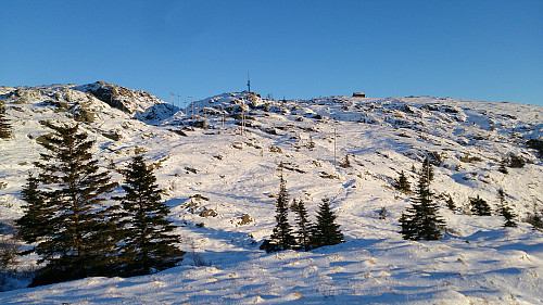 View towards Rundemanen from the descent to Ankerhytten
