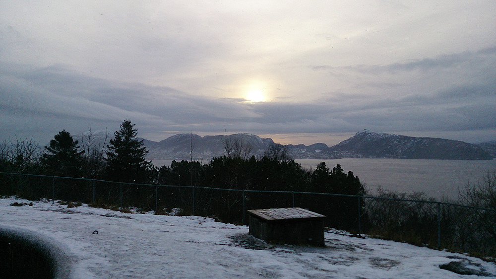 View from Hellen festning