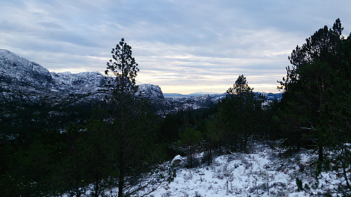View towards Raunefjorden from Kolafjellet
