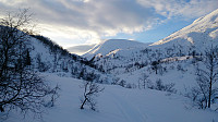 View from below Mødal