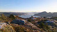 View from Kvitsteinfjellet