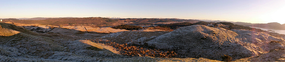 View from Solheimåsen