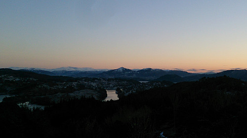 View from Vettåsfjellet