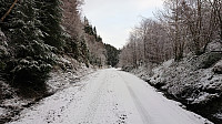 Gravel road towards Tverråsen