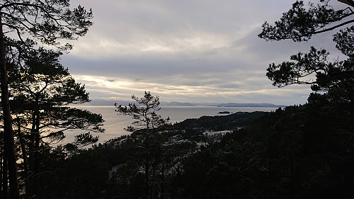 View south from Floget naturreservat