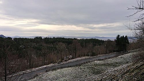 View towards Bjørnafjorden