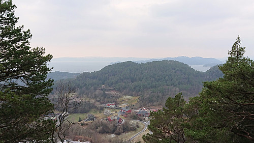 View towards Stora Stokkfjellet from the visitor register at Fjærhovda