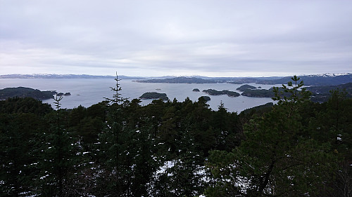 View from Hjortåsen southern summit