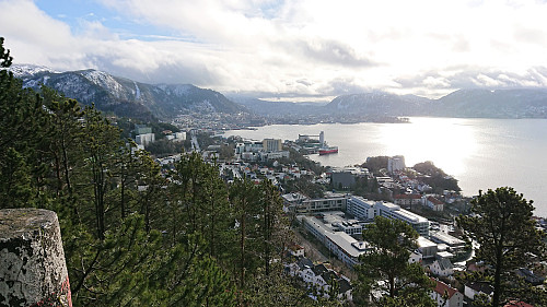 View from the trig marker at Furukammen