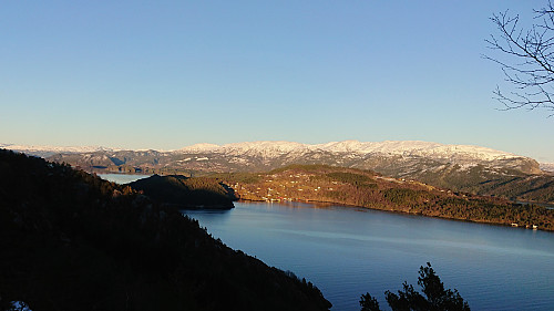 View up Samnangerfjorden from Pers plass