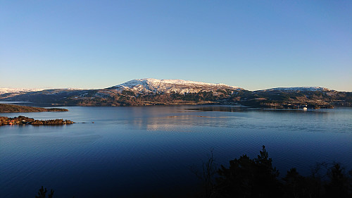Fusafjellet from Pers plass