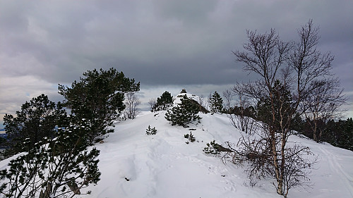 The cairn at Sandviksfjellet