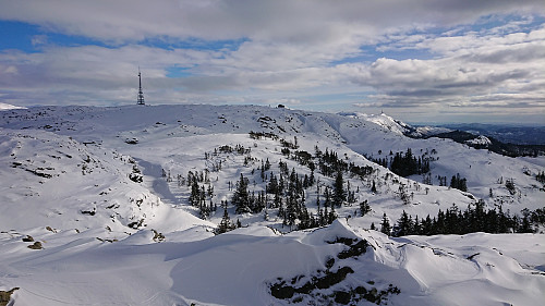 View from Lavet towards Rundemanen