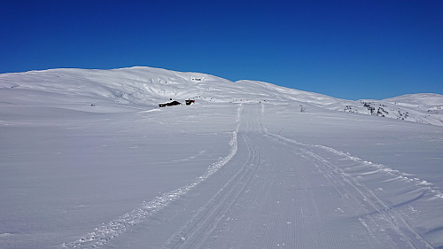 Looking back towards Blåfjellet from Fagreggi