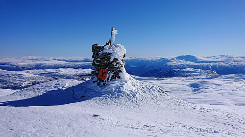 The large cairn at Blåfjellet Øst