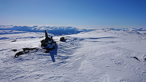 The small cairn at Blåfjellet Vest