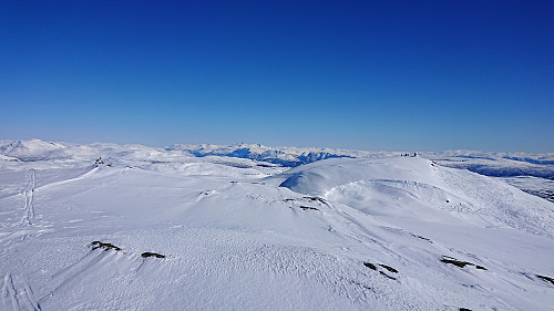 View towards Blåfjellet Øst from Blåfjellet Vest
