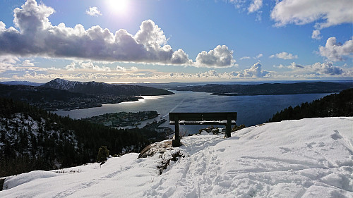Viewpoint below Åsebu