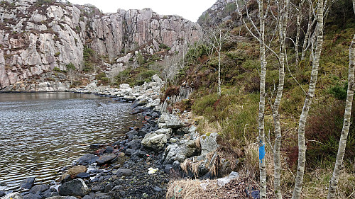 Trail along Kjereidet