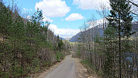 Gravel road to Raudlibøen
