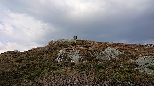 Approaching the summit of Ulskebjørnen