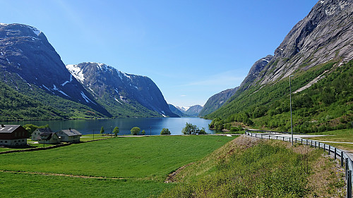 Kjøsnesfjorden from the drive back to Sogndal
